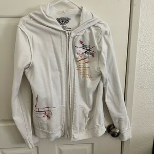 Vintage XL zip up hoodie